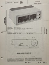 SAMS PHOTOFACT SERVICE MANUAL 333-9 NEWCOMB RADIO MODEL CO-200