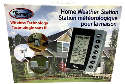 Thermor Home Weather Station 10 Conditions Wind Speed Forecast Temp Rainfall New