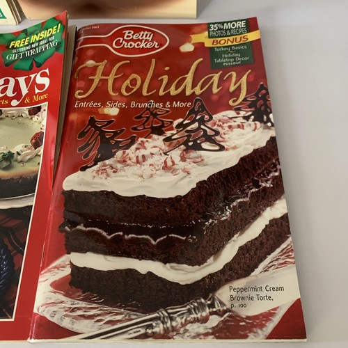 Holiday Editions Pillsbury: Betty Crocker & More Cookbook Booklet Lot of 5 - Foto 4 di 12