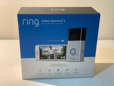 Brand New Ring Video Doorbell 2 Wire Free 1080p Video Doorbell 842861104516 Ebay