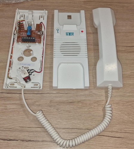 STR HT 2003/2 Rev.A Haus Telefon Weiß Sprechanlage m Läutewerk HT2003/2 geb. - Bild 3 von 5