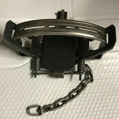 6 Bridger # 3 DOGLESS Offset 2 Coil Spring Foothold Traps Coyote Fox