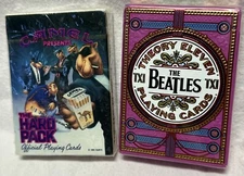 Camel Cigarettes & The Beatles Pink Ringo Theory11 Playing Cards Lot of 2 Sealed