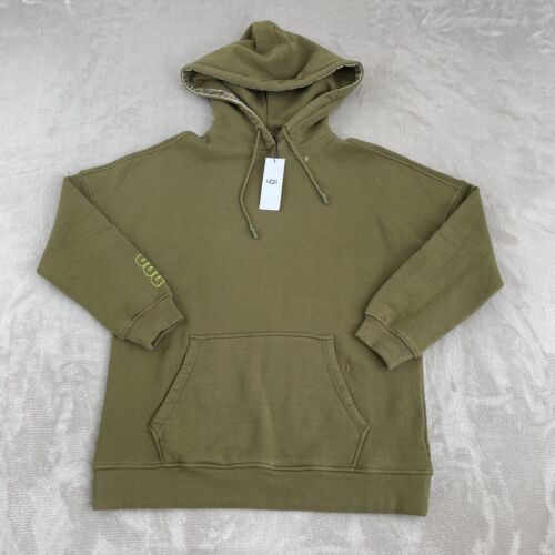 UGG Simone Boyfriend Hoodie Women Small Green Oversized Pullover NWT $98