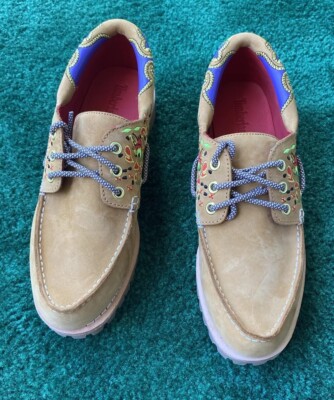 Timberland Womens CLOT X 3 EYE Lug Boat Shoes size 8 Limited