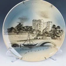 Bray Design Christmas 1973 Bunratty Castle 8" Plate Ltd Ed 887/2000 Ireland