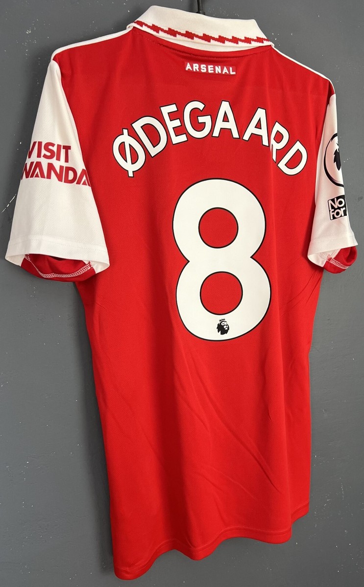 アーセナル ØDEGAARD 8番ユニフォーム 2024-25 Arsenal Home L/S Shirt Odegaard #8