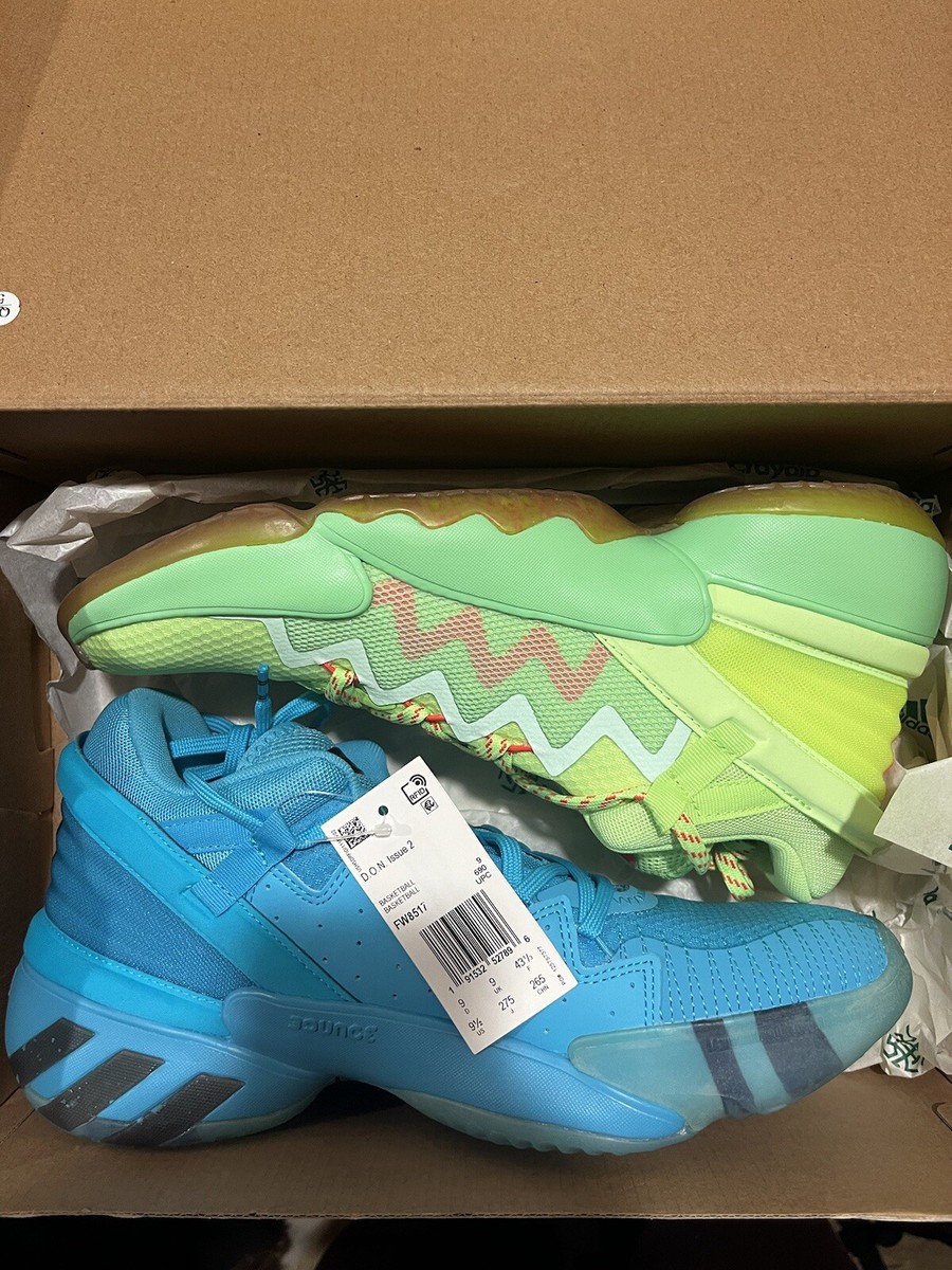 Size adidas Issue #2 x Donovan Mitchell Green/Blue