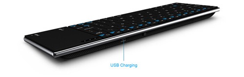 Mini Wireless Keyboard With Touchpad Rechargeable Portable For Laptop Tablet PC - Picture 10 of 24