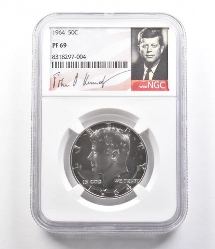 1964 Kennedy Half Dollar PF69 NGC *2605