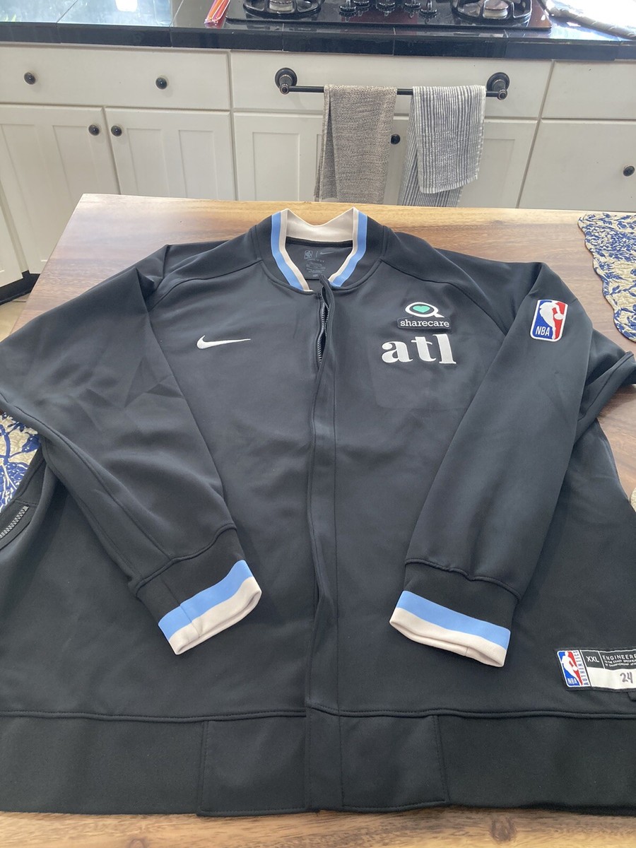 atlanta hawks nike jacket