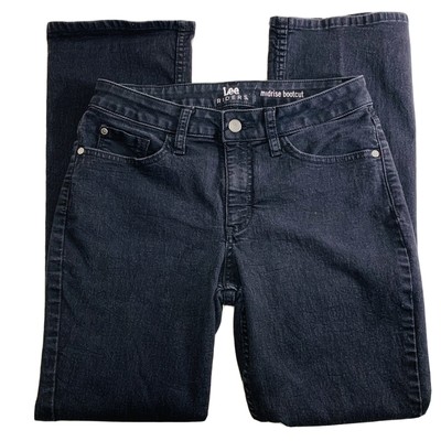 riders mid rise bootcut jeans