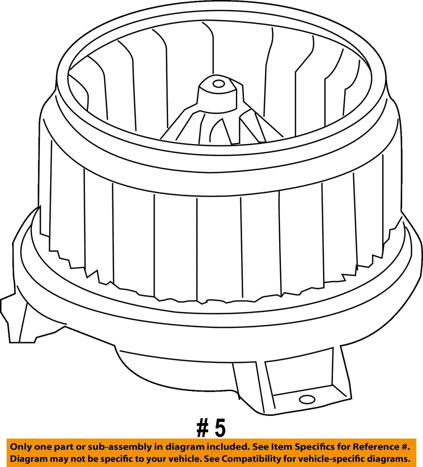 Motor soplador de climatización delantero usado se adapta a: Honda Pilot 2015 delantero grado A Foto 4 de 4