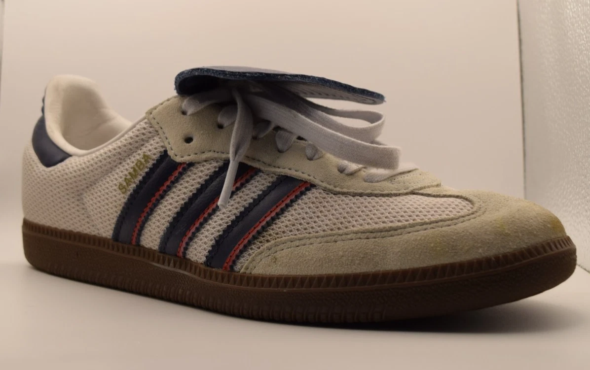 Adidas Samba LT Crystal White Dark Blue for sale | eBay