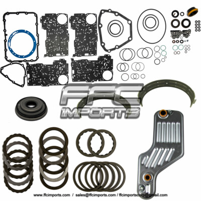 5R55W 5R55S Master Rebuild KIT 2002-UP WITH Piston Filter 2 Band Friction Plates