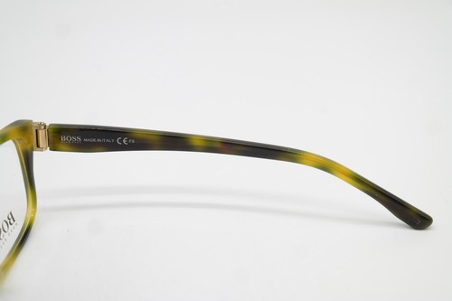 Brille Hugo Boss 0848 Braun Gold Oval Brillengestell eyeglasses Neu - Picture 4 of 6