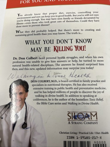 What You Don't Know May Be Killing You : Tips to Avoid Disease by Don Colbert... - Picture 3 of 11