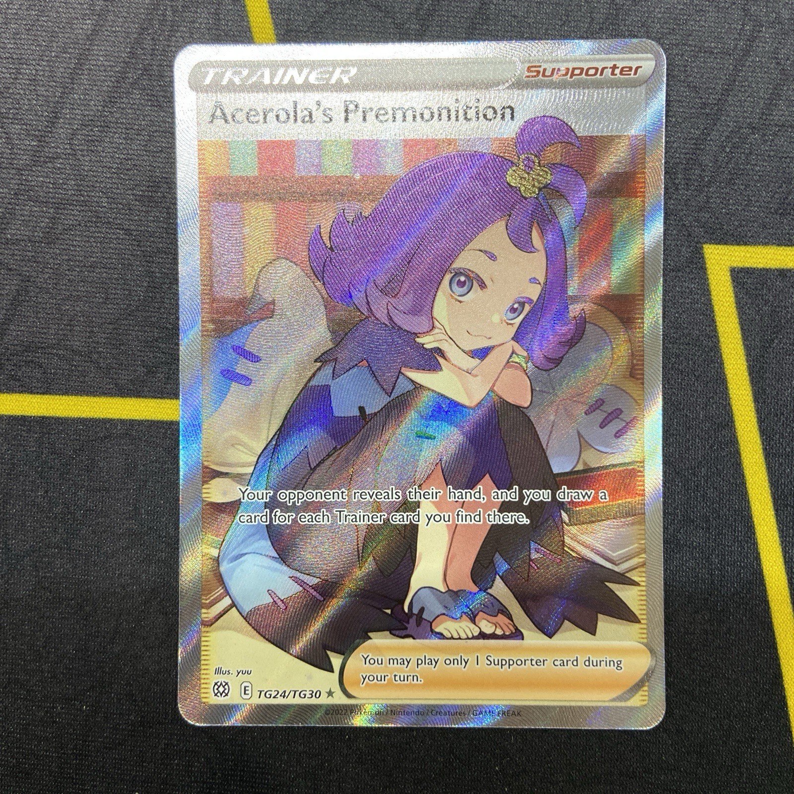 Pokémon TCG Acerola's Premonition TG24/TG30 Brilliant Stars Ultra Rare NM