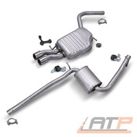 SchalldÄMpfer Auspuffanlage FÜR Audi A4 B7 8E +Avant Kombi 1.9 2.0 TDI BJ 04-08
