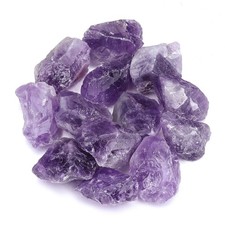 Top Plaza Bulk Amethyst Healing Crystals 0.79-1.57 inches, - 0.5lb 