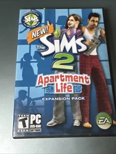 The Sims 2 Apartment Life PC Game Expansion Pack 2008 Complete