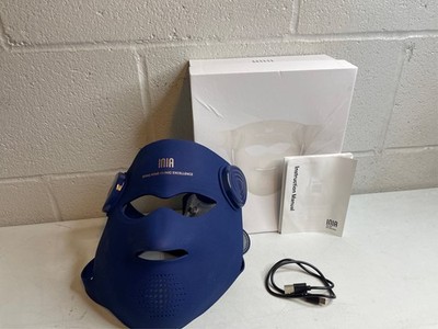 INIA Glow 4D Wireless Red Light Therapy Mask for face   Dual NIR, 320 LEDs, 4 Mo
