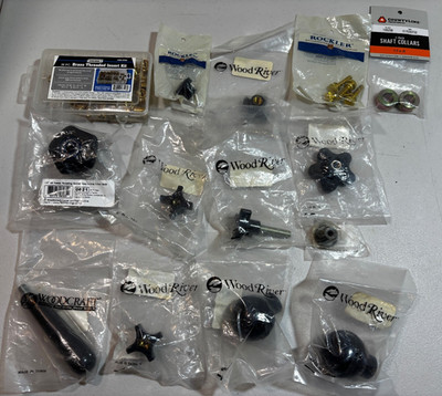 Huge Lot of Brand New Woodworking Jig & Fixture Hardware (11 Total Knobs)