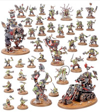 Warhammer 40k Armageddon: 11th Edition ORK Army Half of Launch Box New