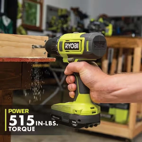 Brand New in Box Ryobi 18V Cordless 2-Tool Combo Kit Drill/Driver, Circular Saw, - Image 4 of 4