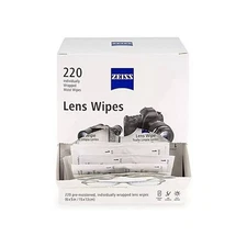 220 Pcs ZEISS Pre-Moistened Eyeglass Lens Cleaning Wipes