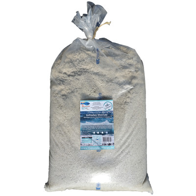100% Natürliches Keltisches (Celtic) Meersalz 25kg (unbehandelt, Gros sel marin)