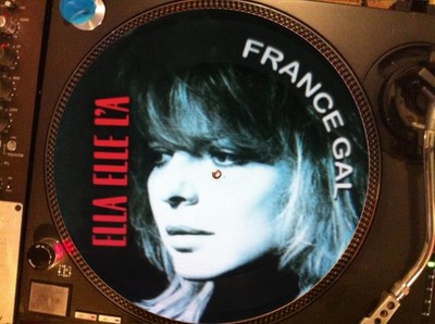 France Gall - Ella, elle l'a ULTRA RARE 12'' PICTURE DISC LP