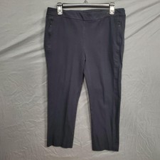 So Slimming by Chico-s Women's Black Bottoms Size 10