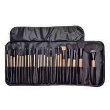 Low-Priced 24-Piece Makeup Brush Set, Animal Hair Portable Beauty Tools