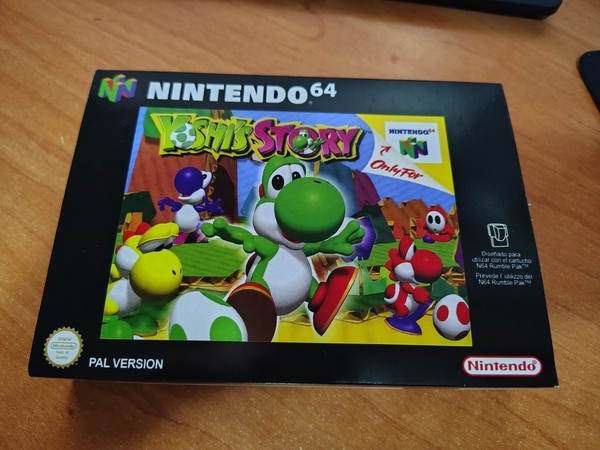 Yoshi's Story (Nintendo 64 N64) (ORIGINAL) COMPLETO CAJA JUEGO Y MANUAL.- PAL