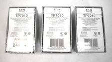 Lot of 3 Eaton TP7010 1-Gang Weatherproof Outlet Box with Lugs 3 Outlet Gray