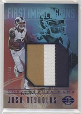 2017 Panini Illusions First Impressions Memorabilia Blue /100 Josh Reynolds 3l7