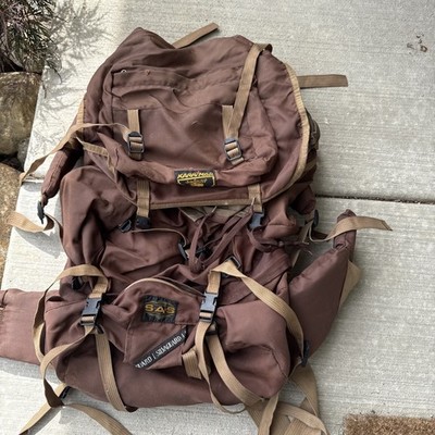 Karrimor Jaguar SAS 100e Brown Vintage Large Backpack Rucksack Hiking Pack
