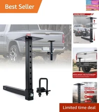 Durable Hitch Vise Holder with Adjustable Height - Fits All 2-Inch Receivers