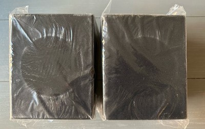 Emerson SP200S Bookshelf Speakers (2) Black Home System (NEW OLD STOCK)