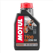 Image of MOTUL 7100 20W50 4T 1 Litre, 100% SYNTHETIC