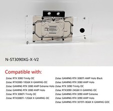GPU Water Block For Zotac RTX3080 3090 X-GAMING OC/ZT-A30800D-10P Trinity