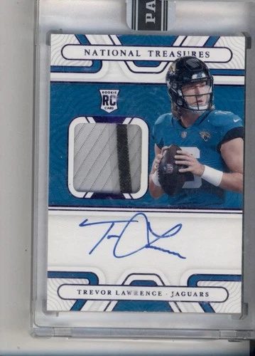 2021 NATIONAL TREASURES 1/1 TREVOR LAWRENCE 1/1 RPA NT RC BLACK BOX