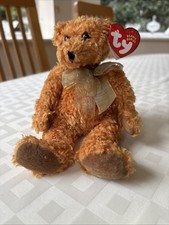Ty Beanie Babies Teddy Retired 2002 Rare In Near Mint Condition With Tag