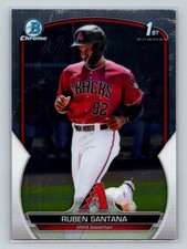 2023 Bowman #BCP-42 Ruben Santana Chrome Prospects