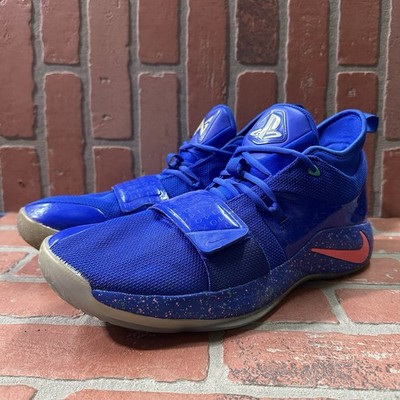 NIKE PAUL GEORGE 2.5 PLAYSTATION BLUE PG BASKETBALL NO BOX SZ 14