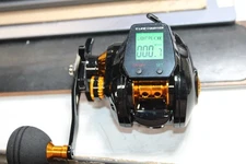 6.3:1 Digital Fishing Baitcasting Reel with Accurate Line Counter Large Display