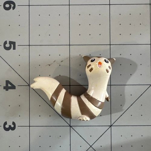 Vintage TOMY CGTSJ Furret 1.5" Pokemon Loose Action Figure Toy PVC