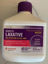 Glenmark Therapeutics Polyethylene Glycol 3350,26.9 Ounces, 45 Doses.(1/27)