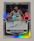 New ListingJULIAN CHAMPAGNIE 2024-25 Panini Donruss - Signature Series #SS-JCS Spurs